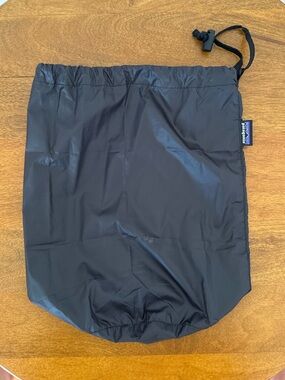 Patagonia Black Stuff Sack, Packable Jacket Pouch